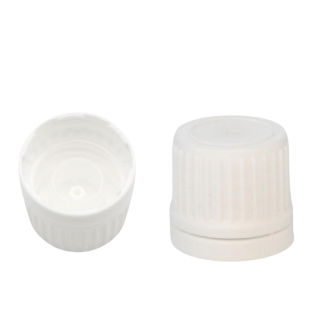 Dosierverschluss weiß mit Spritzeinsatz, DIN18