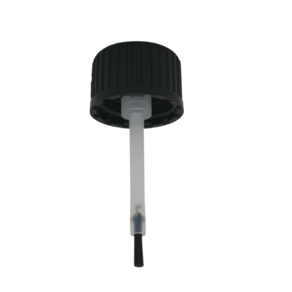 Pinsel-Verschluss schwarz, DIN18