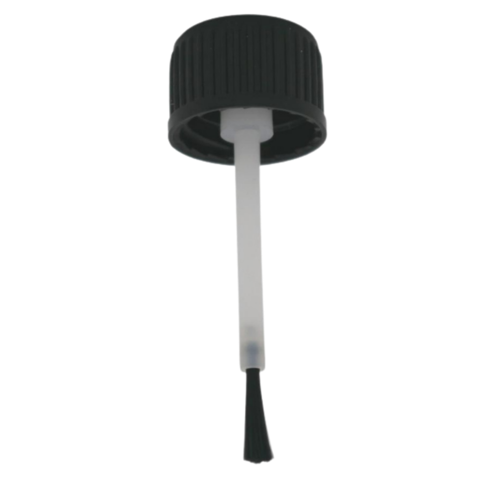 Pinsel-Verschluss schwarz, DIN18