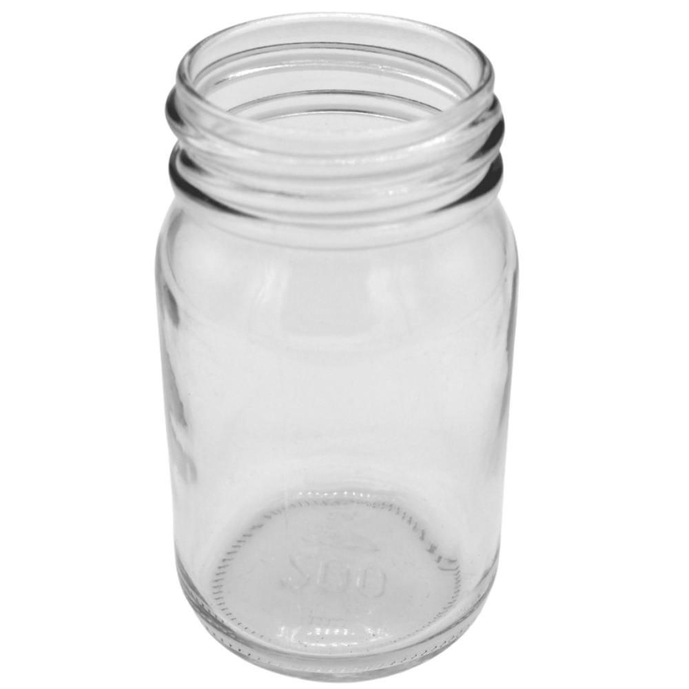 200ml Weithalsflasche klar