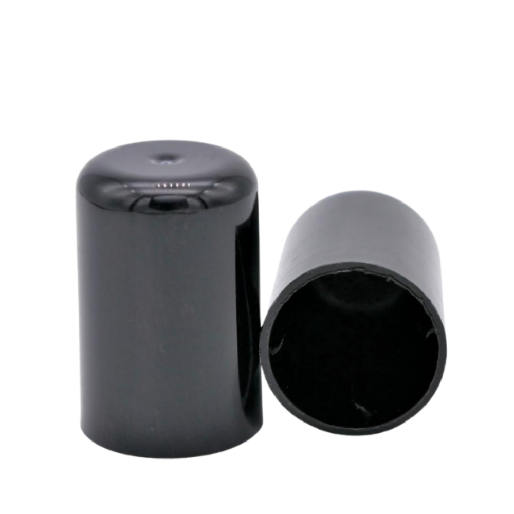 Steckkappe schwarz DIN 18