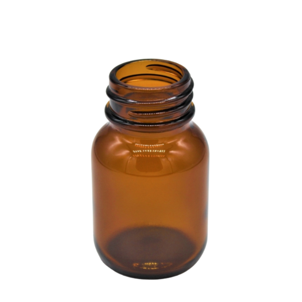 50ml Weithalsflasche braun