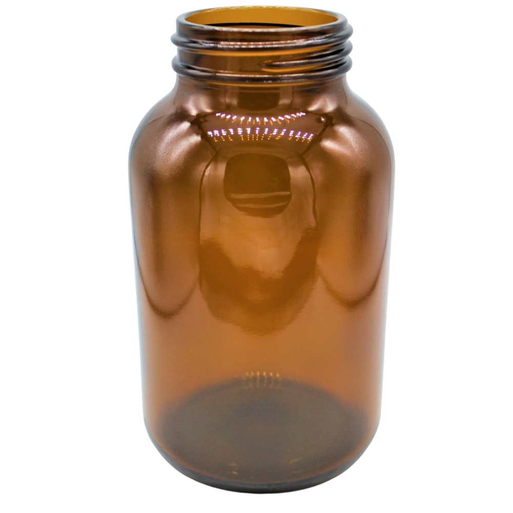 1000ml Weithalsflasche braun