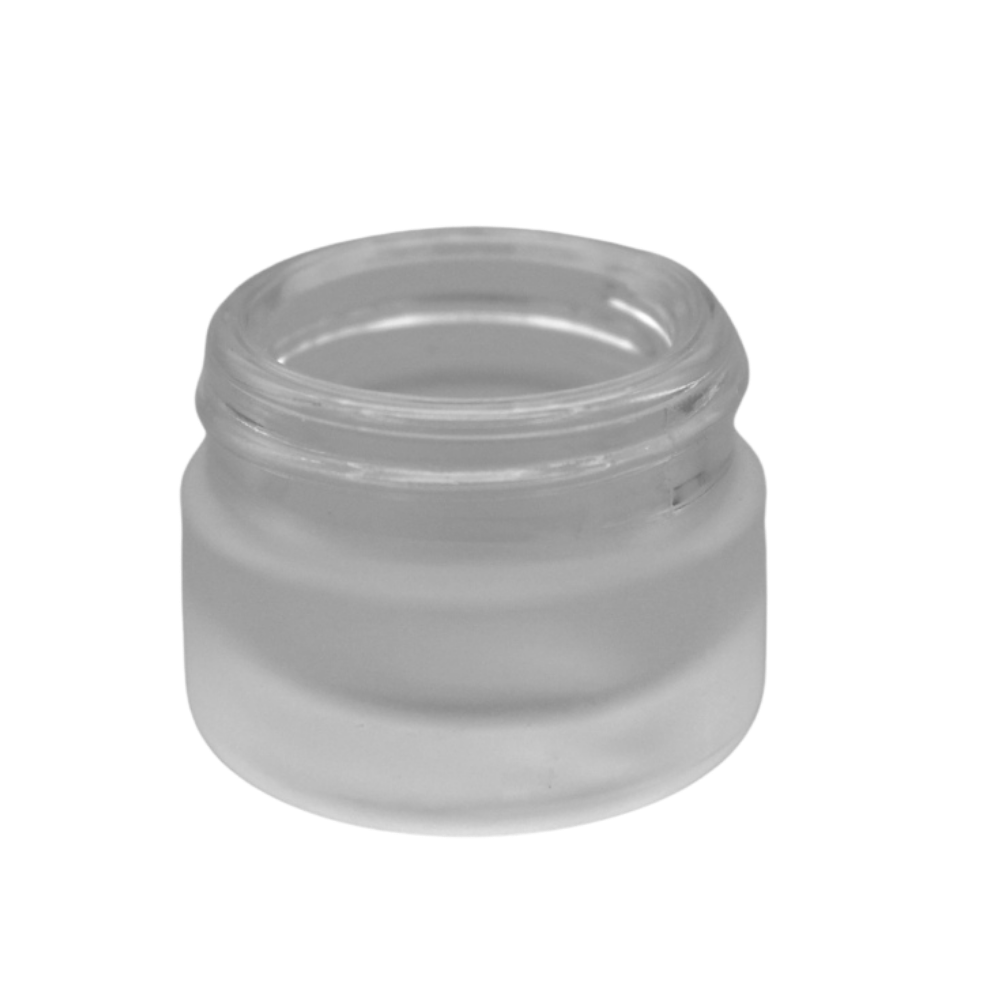 3ml Glastiegel matt