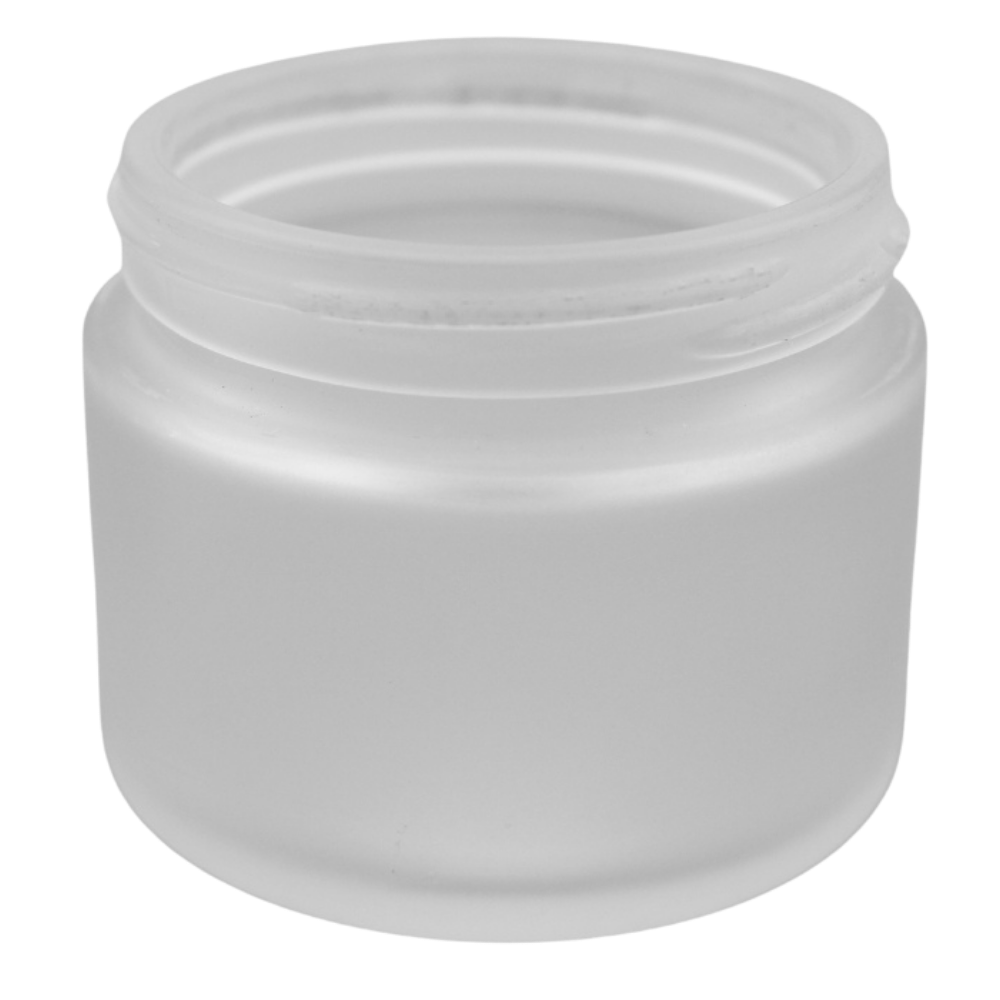 50ml Glastiegel matt