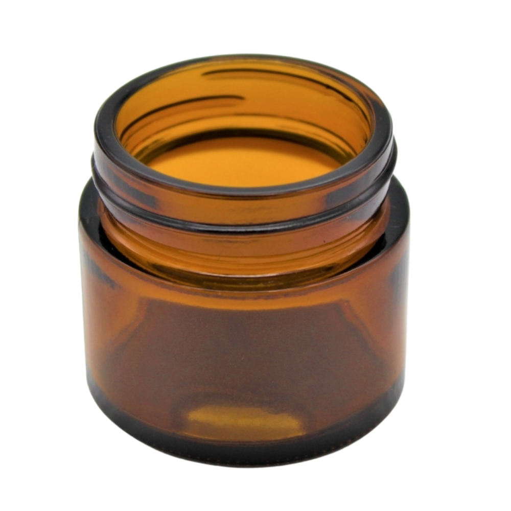 30ml Glastiegel braun