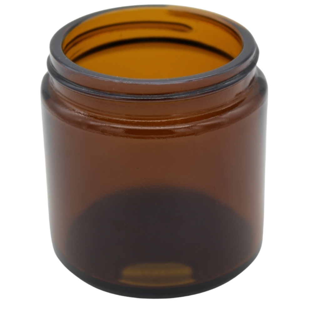 60ml Glastiegel braun