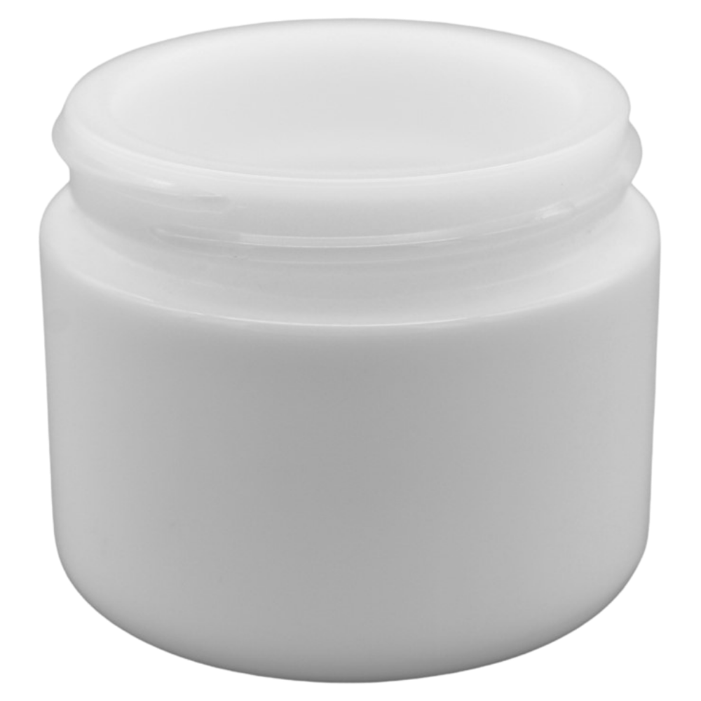 50ml Glastiegel opal