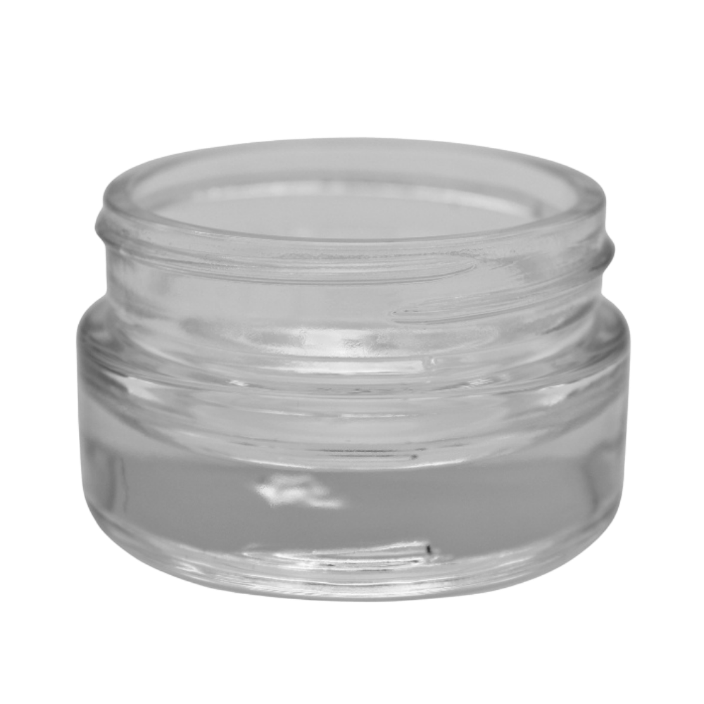 30ml Glastiegel klar