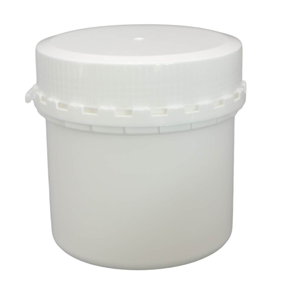 200g/250ml Schraubdose OV weiß mit Sicherheitsverschluss