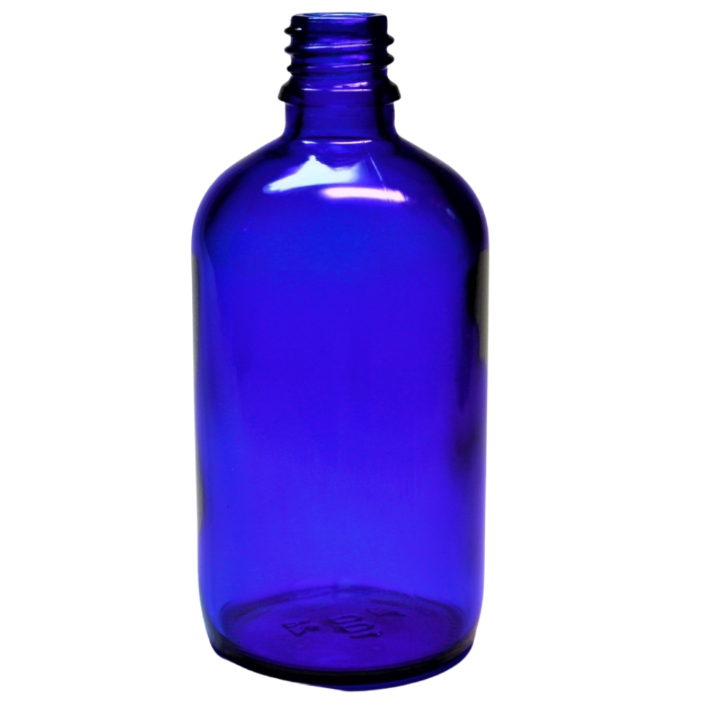 100ml Blauglasflasche