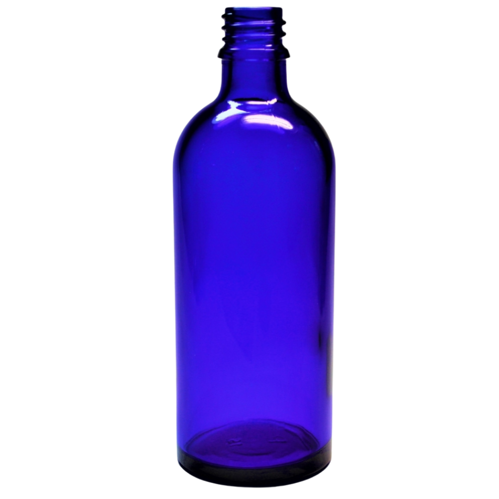 100ml Blauglasflasche