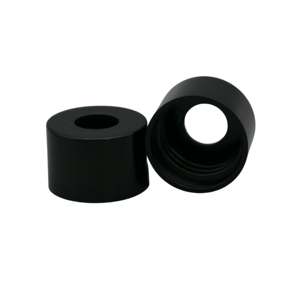 Lochschraubkappe schwarz, GCMI 24