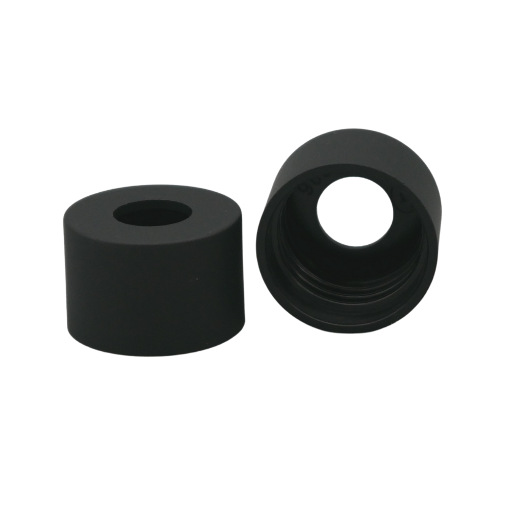 Lochschraubkappe schwarzmatt, GCMI 24