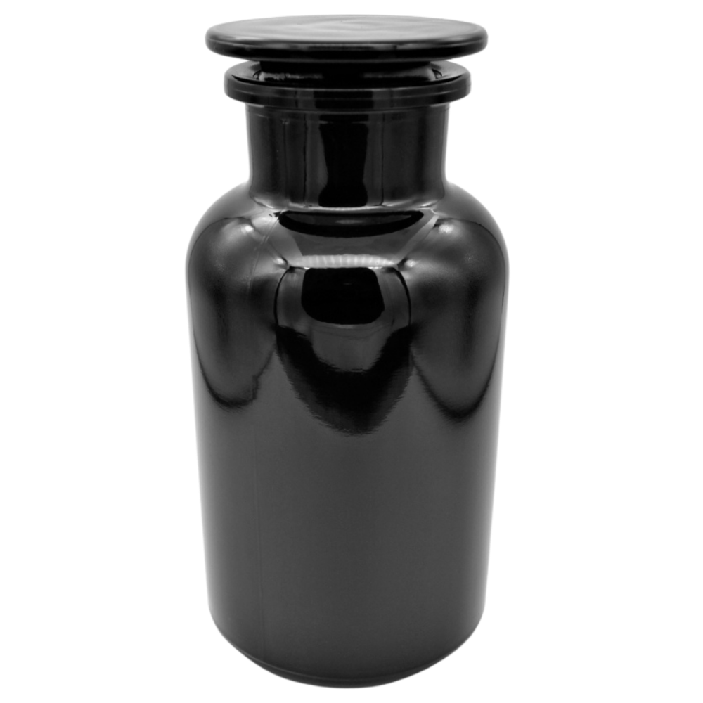 500ml VIOLETT Apothekerflaschen mit Glasstopfen