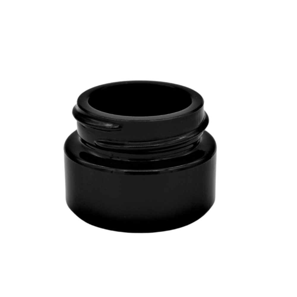 5ml VIOLETT Glastiegel