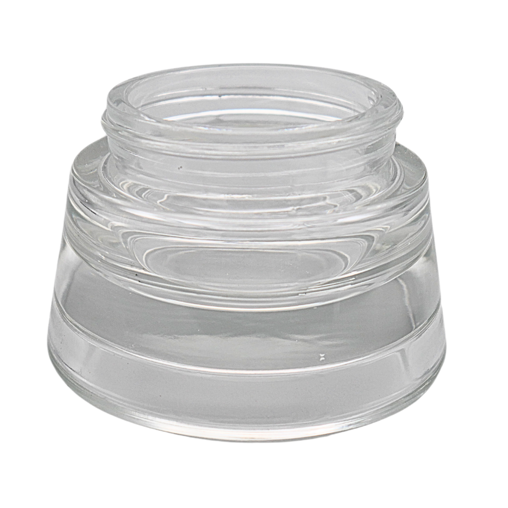 50ml Glastiegel klar