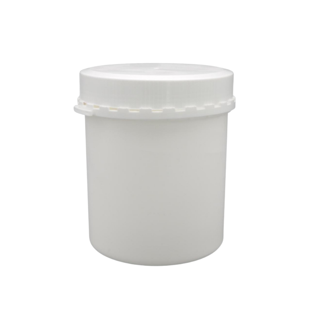 500g/625ml Schraubdose OV weiß mit Sicherheitsverschluss