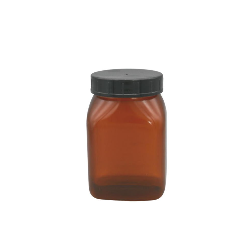 200ml Vierkant-Weithals-Behälter