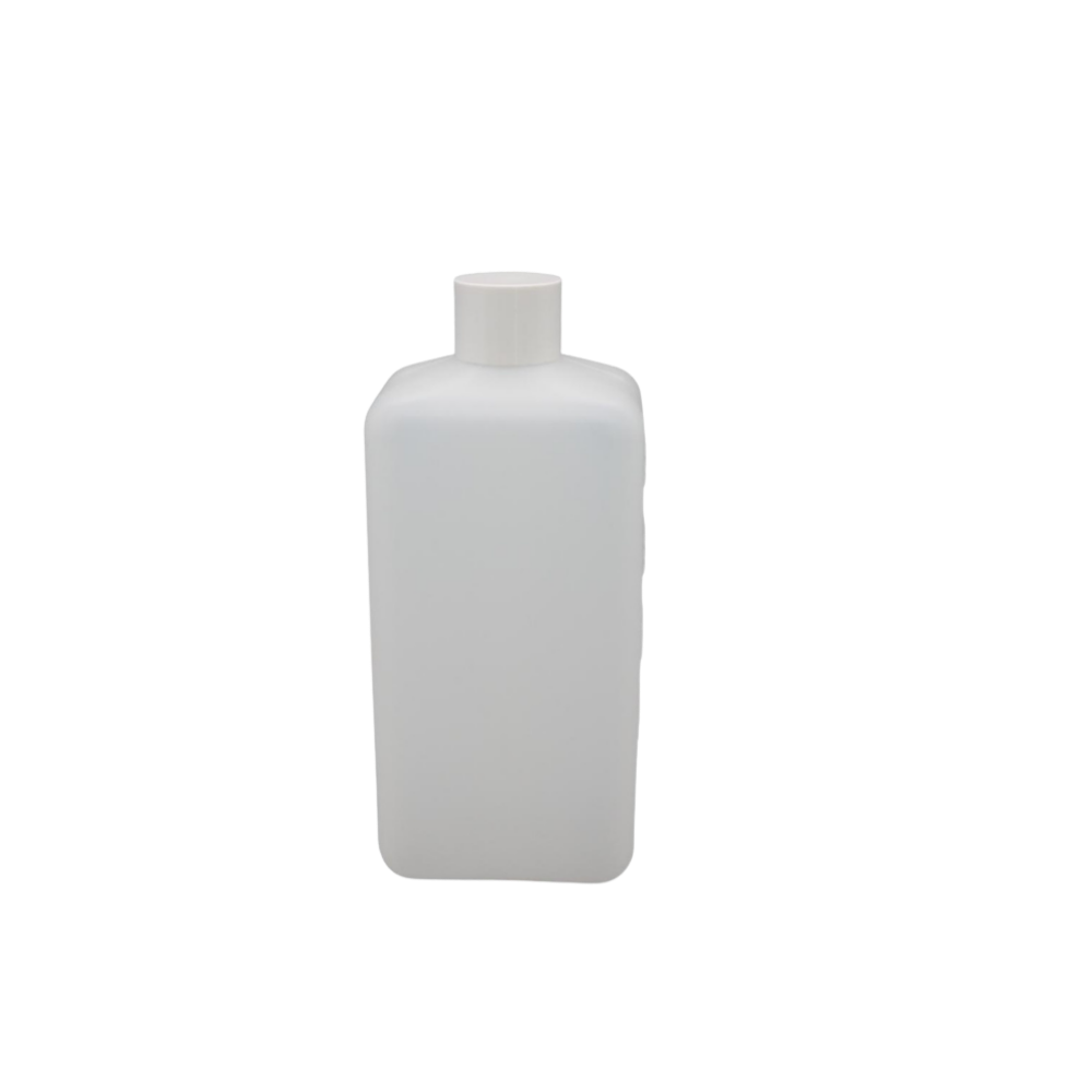 500ml Rechteckflasche natur