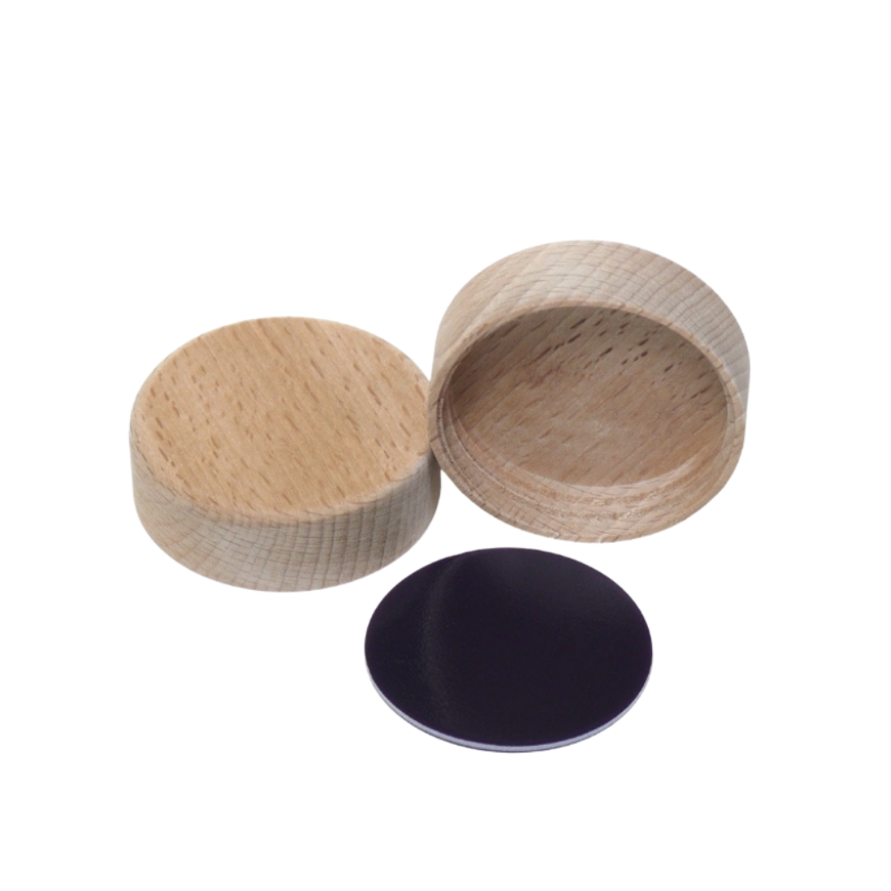 Holzverschluss für 30ml Glastiegel