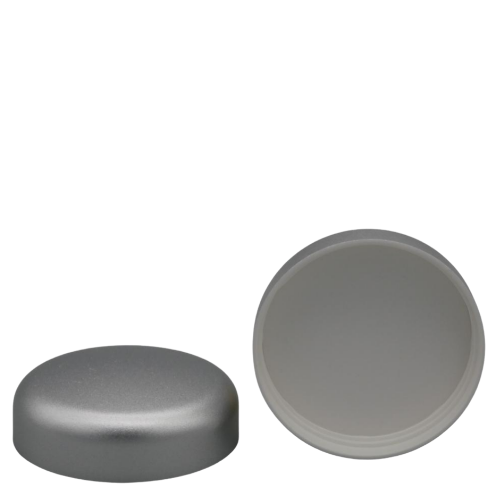 Verschluss silbermatt für 50ml Glastiegel