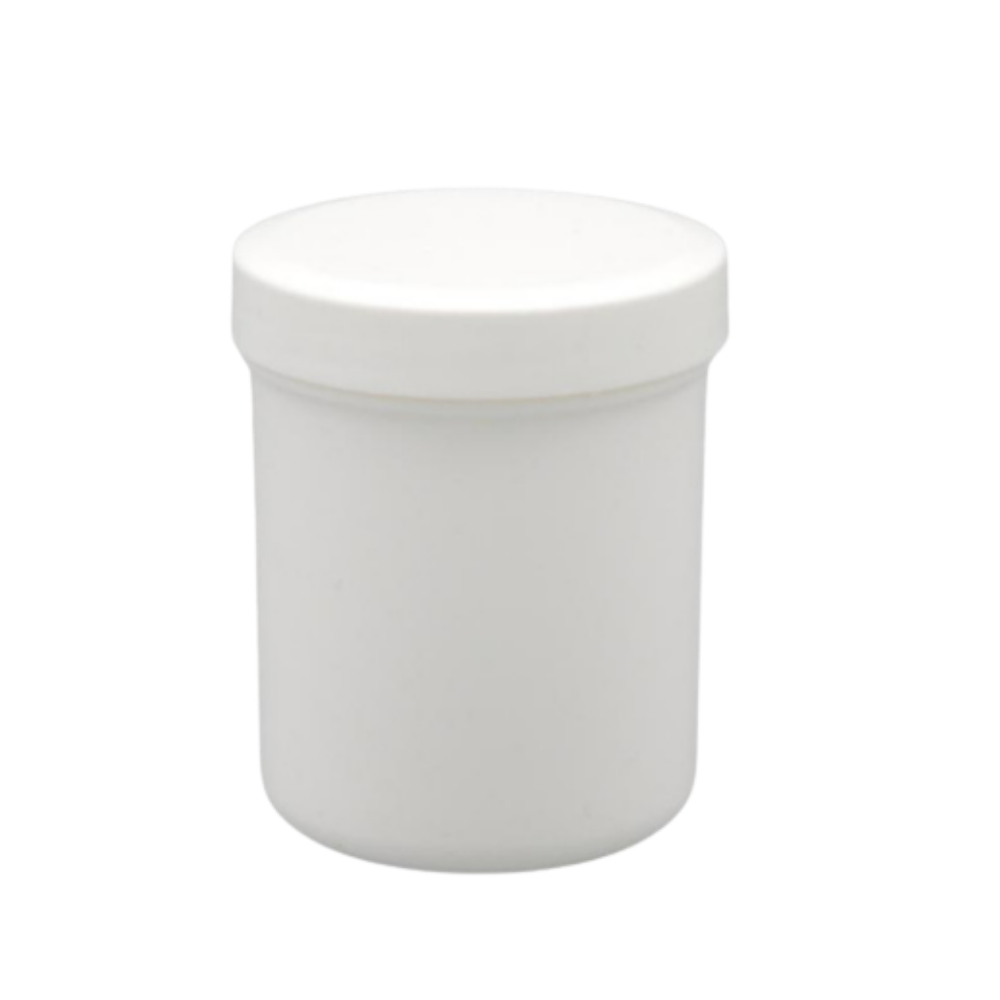 30g/35ml Schraubdose weiß mit weißem Verschluss