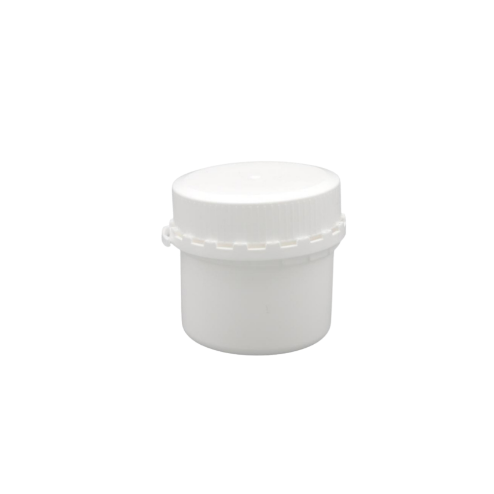 80g/100ml Schraubdose OV weiß mit Sicherheitsverschluss