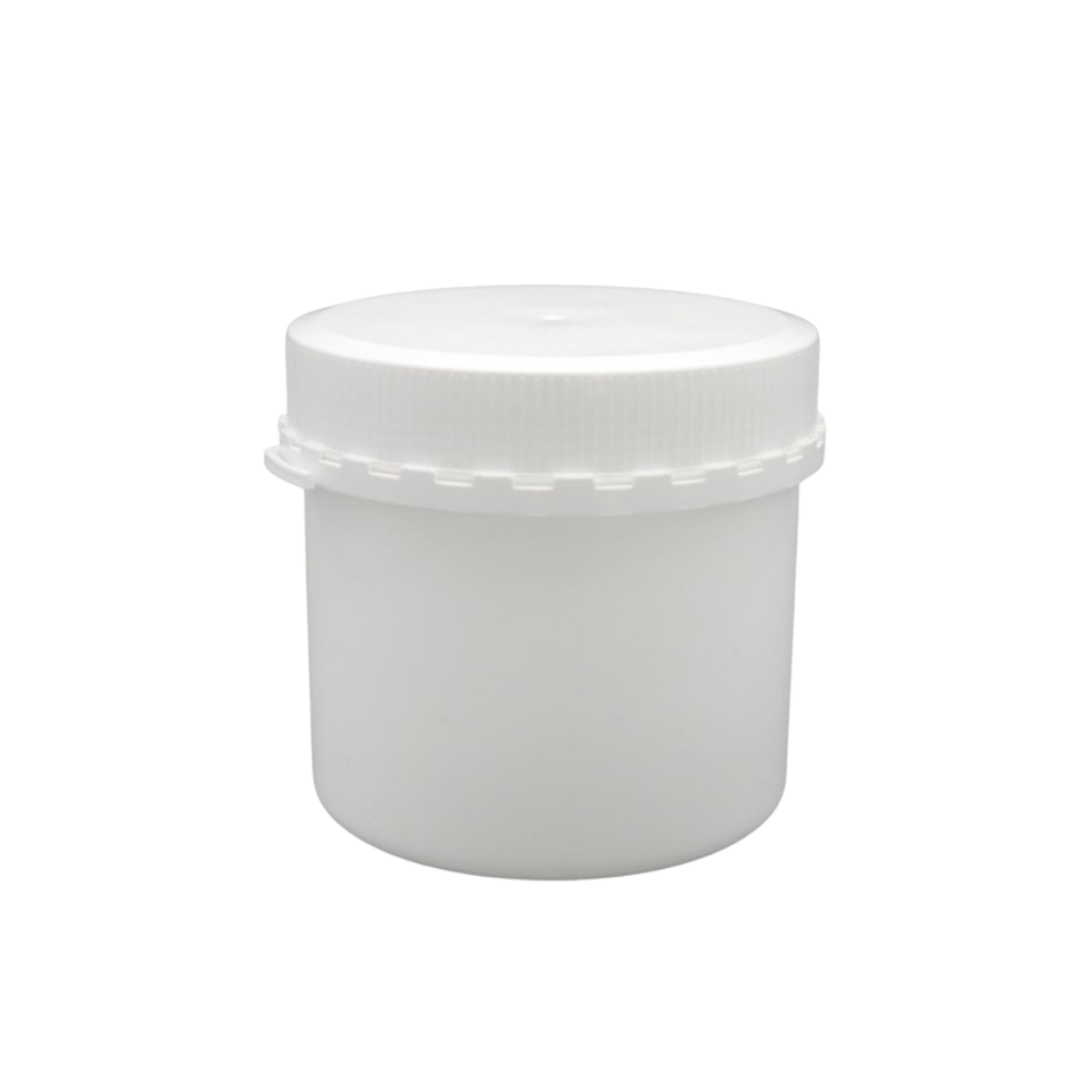 400g/500ml Schraubdose OV weiß mit Sicherheitsverschluss