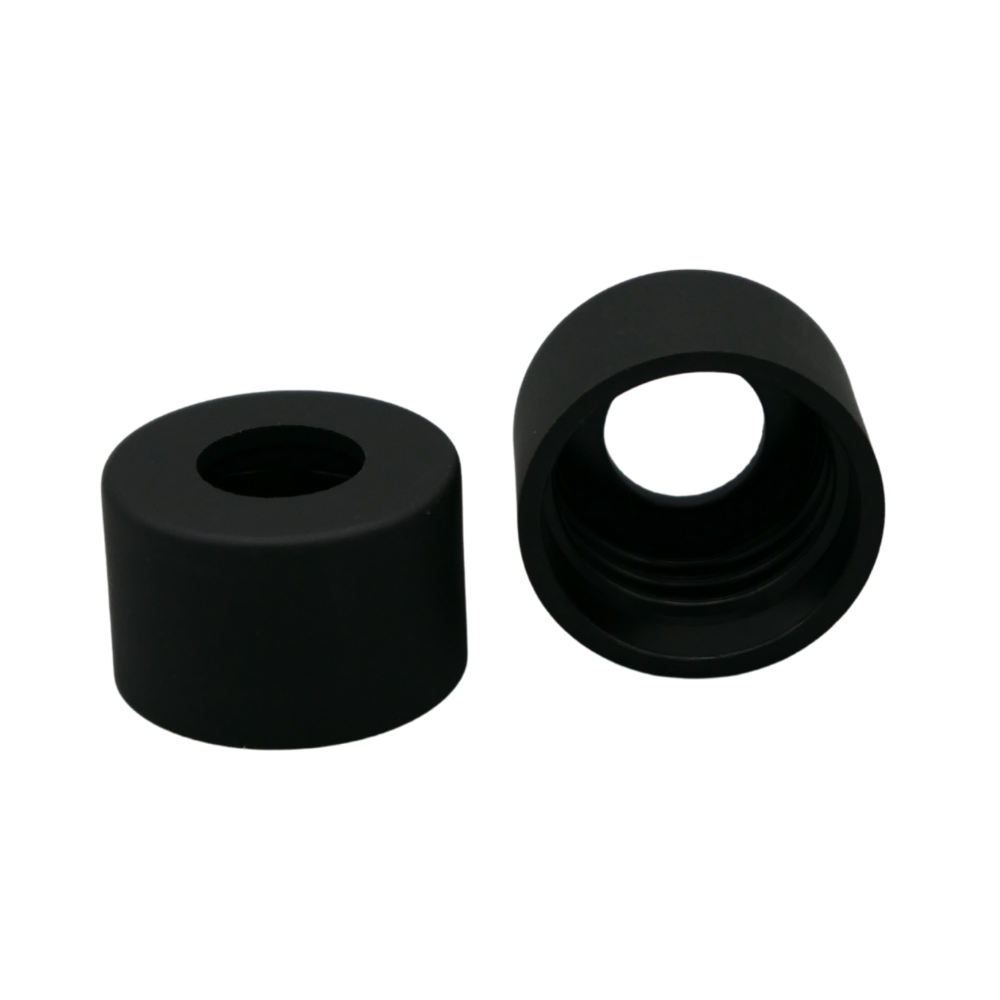 Lochschraubkappe schwarzmatt, GCMI 22