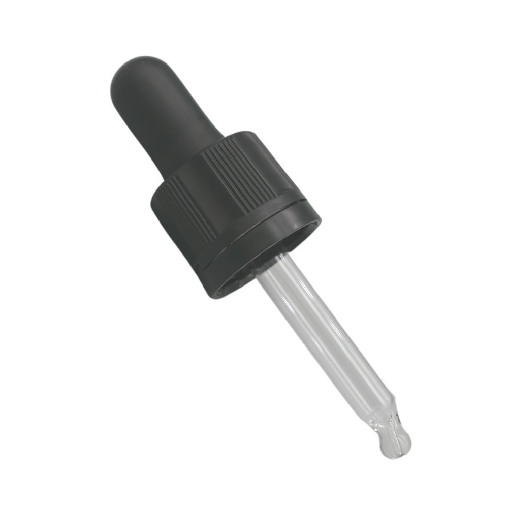 Pipette 61mm schwarz, DIN18
