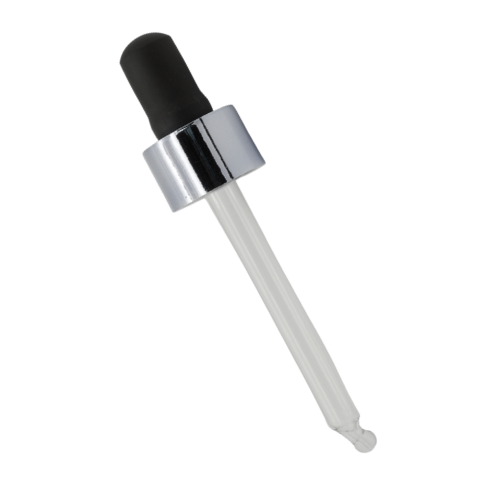 Pipette 77mm silber, DIN18