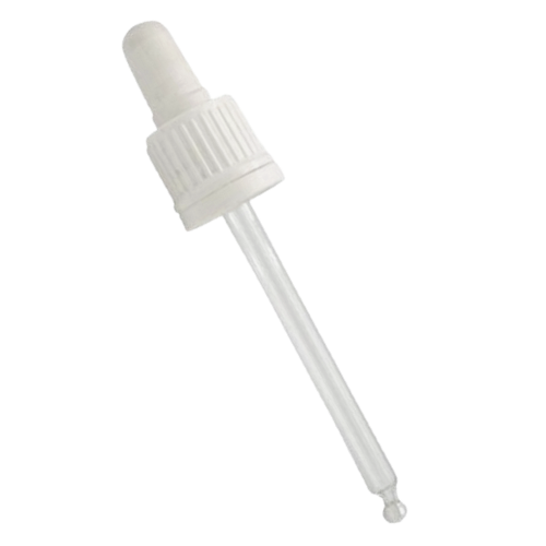 Pipette 89mm weiß, DIN18