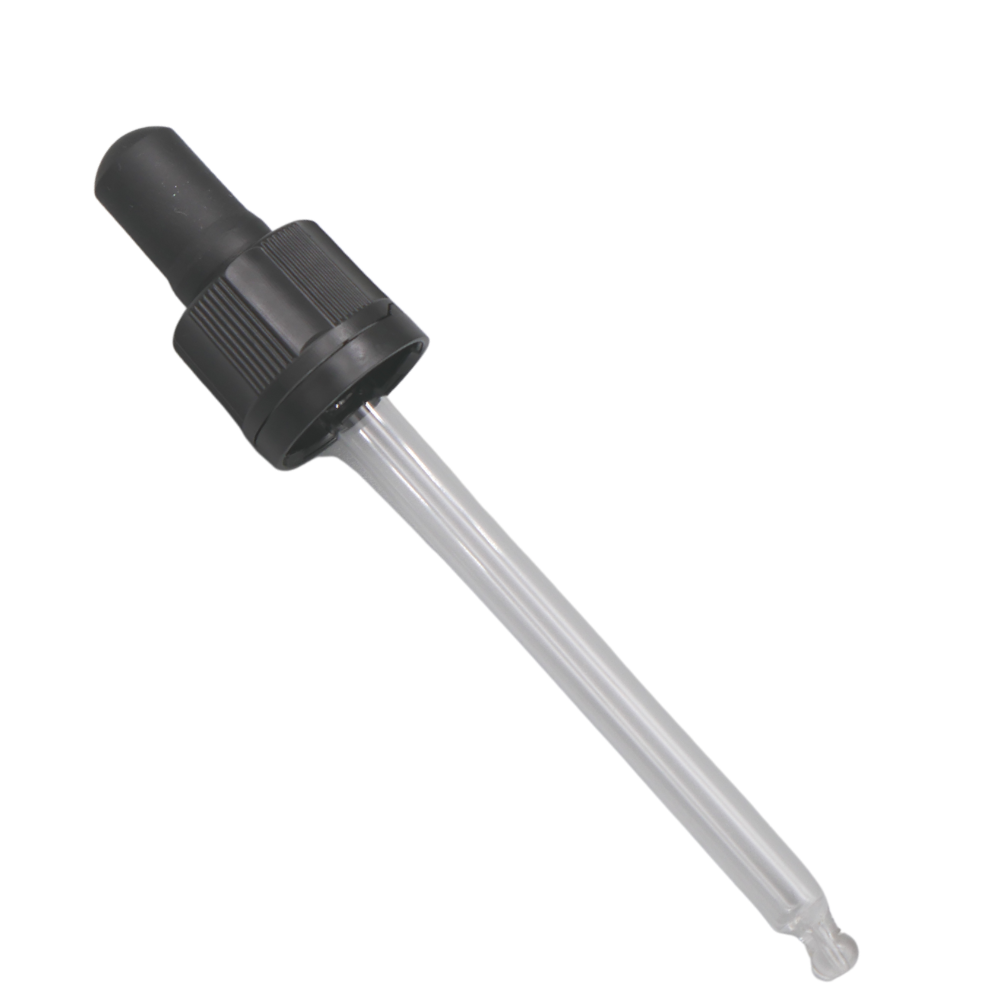 Pipette 103mm schwarz, DIN18
