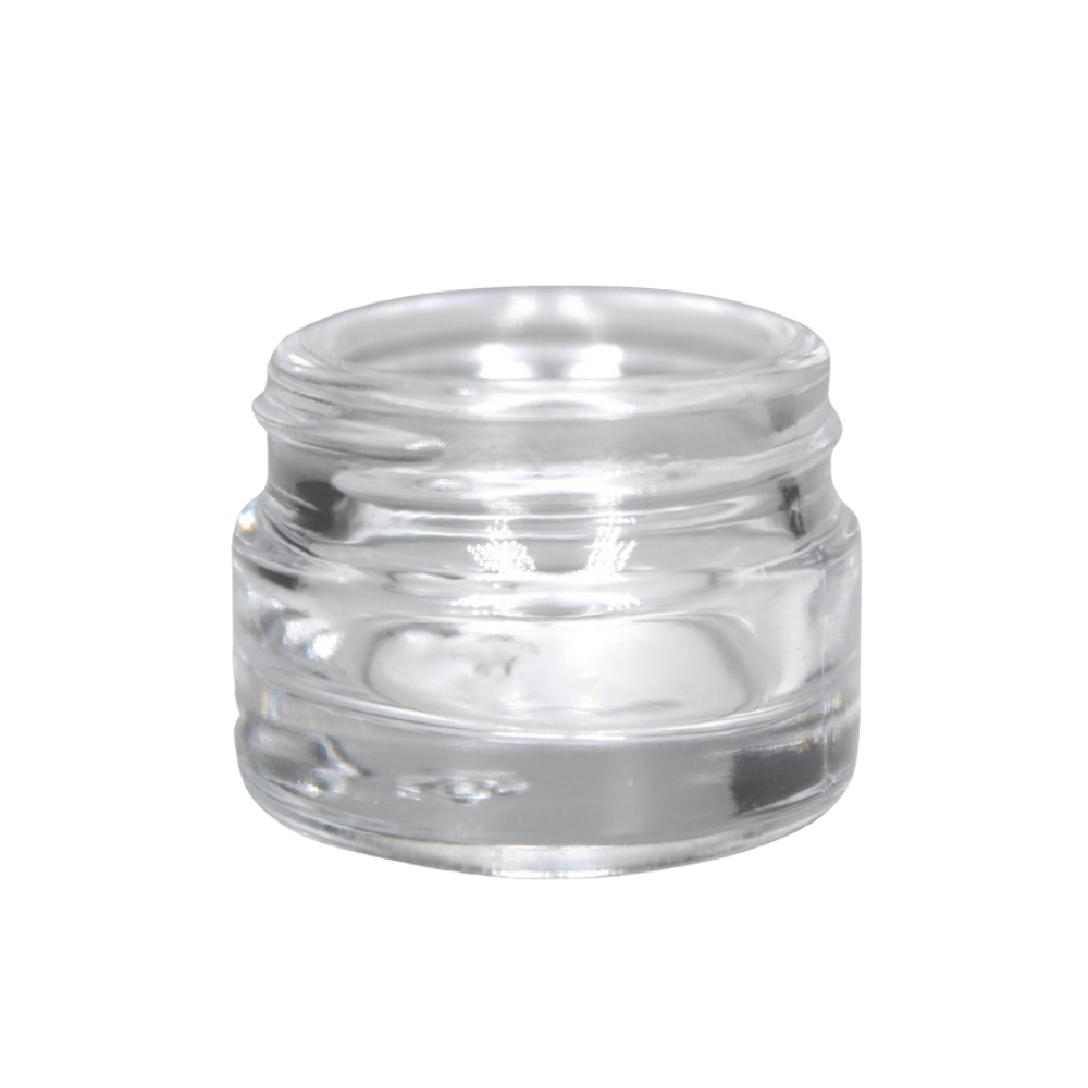 3ml Glastiegel klar