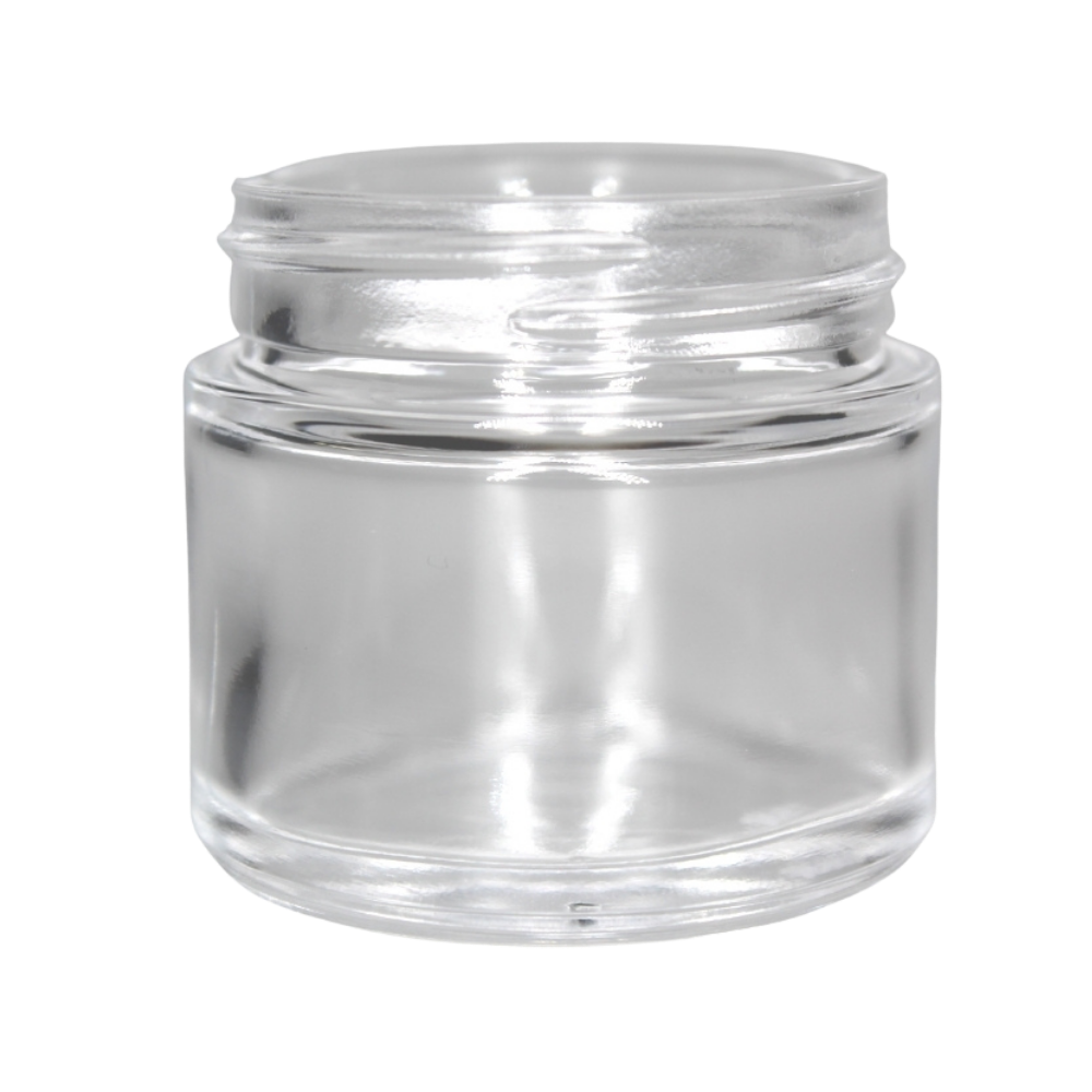 25ml Glastiegel klar