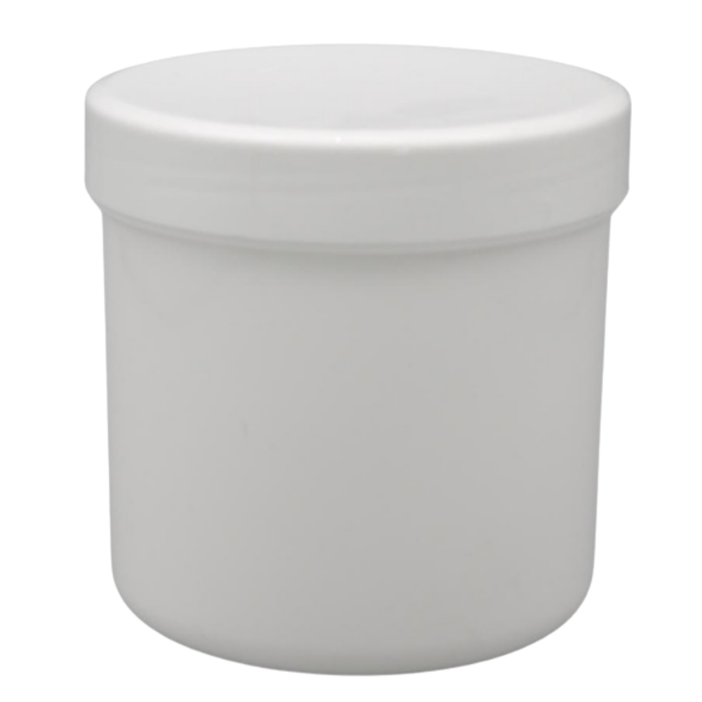 250g/310ml Schraubdose weiß mit weißem Verschluss