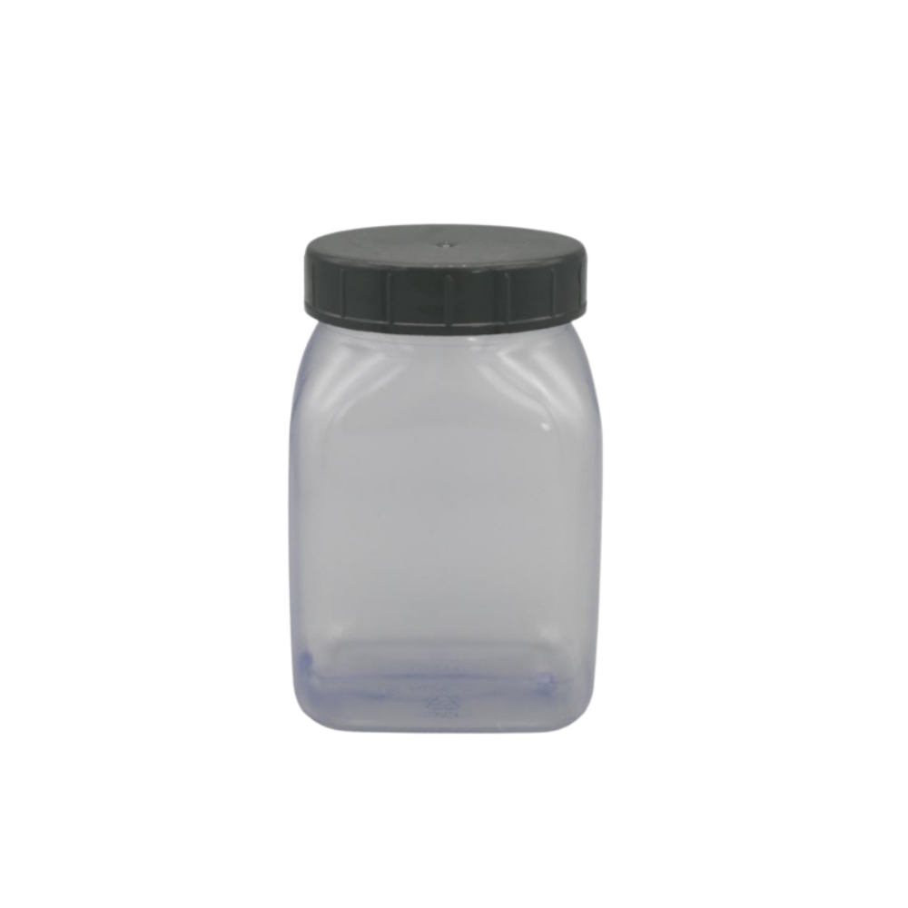 200ml Vierkant-Weithals-Behälter