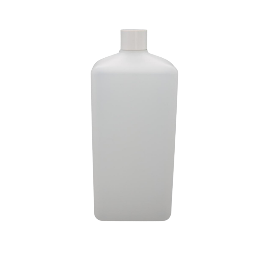 1000ml Rechteckflasche natur