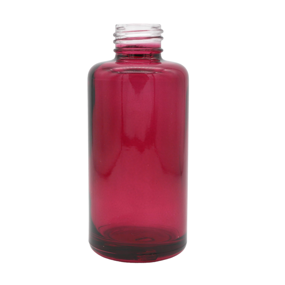 100ml Glasflakon rot
