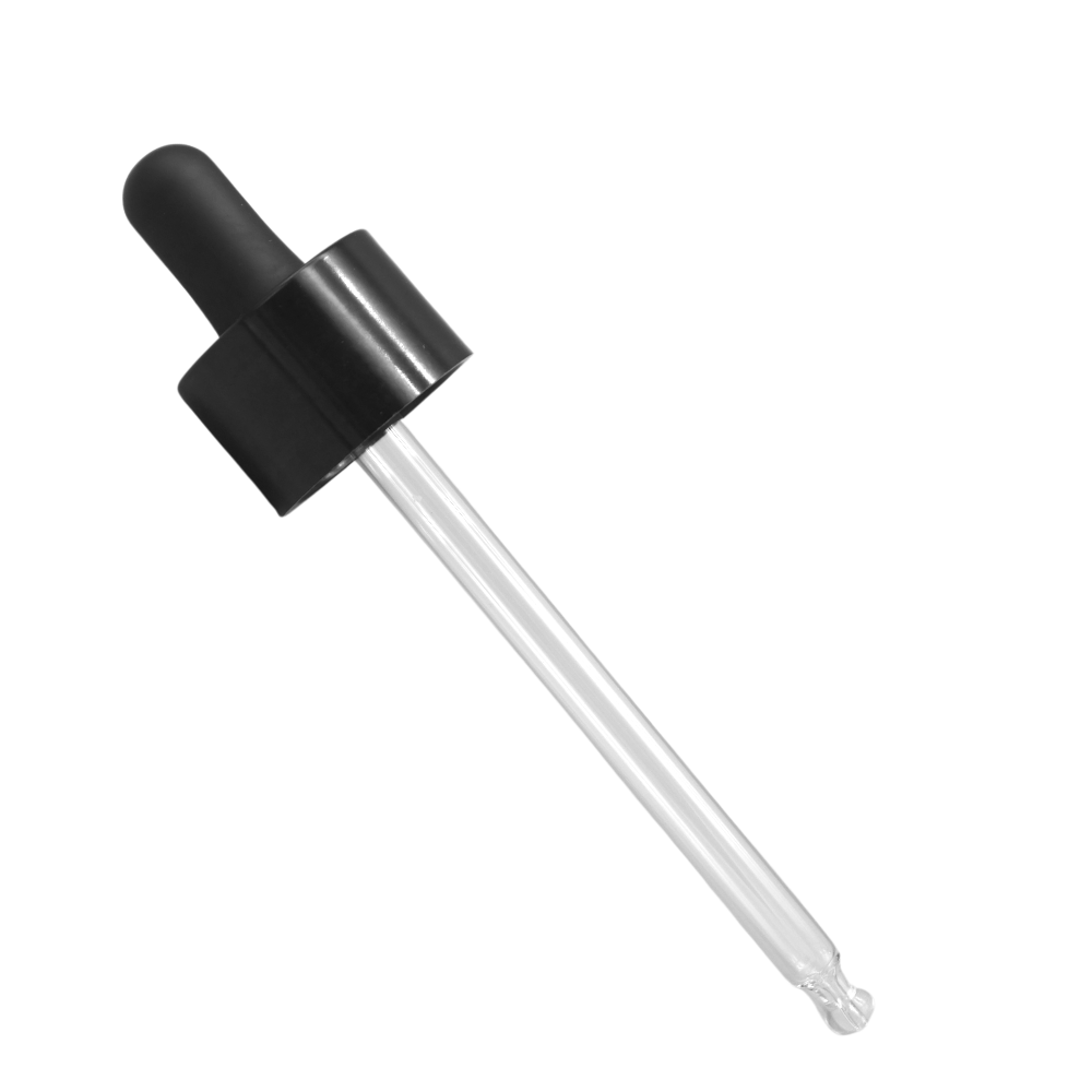 Pipette 106mm schwarz, GCMI 24/410