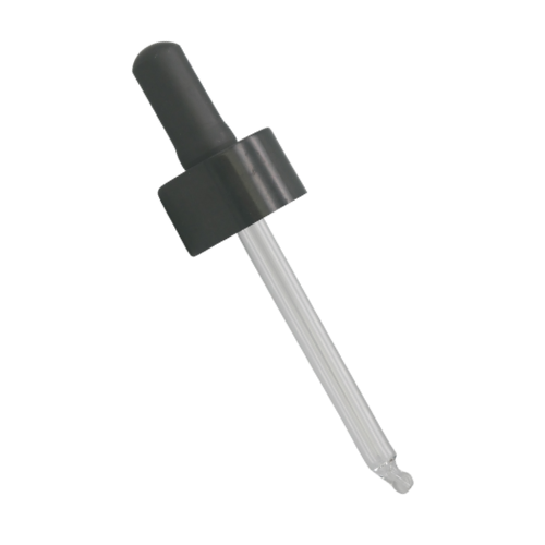 Pipette 83mm schwarz, GCMI 24/410